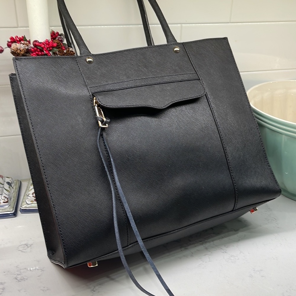 Rebecca Minkoff MAB Saffiano Leather Tote - Picture 12 of 14